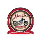 Motorcycle – Gas Pump Thermometer Decor