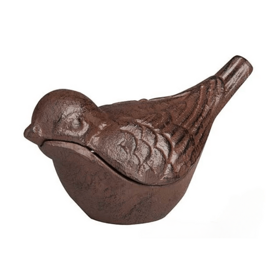 Brown bird-shaped Key Keeper on a white background