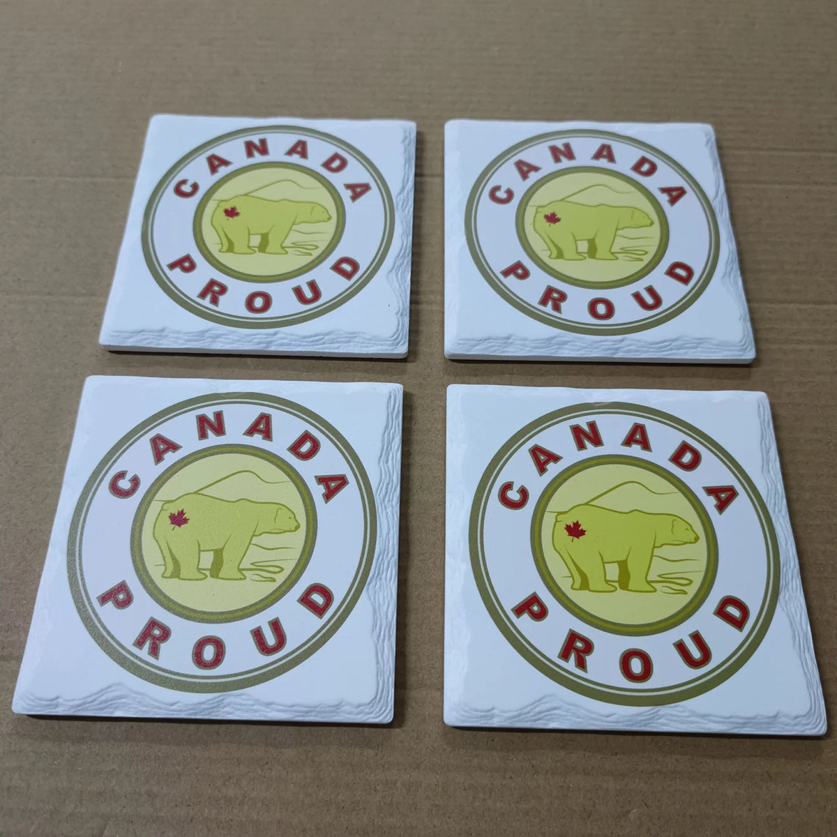 Canada Proud Toonie Coaster Set
