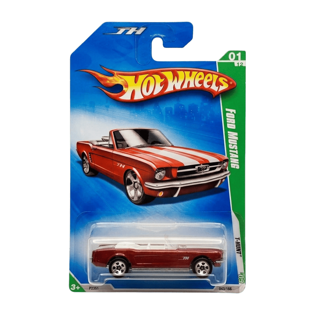 Hot Wheels - 2007 Ford Mustang Convertible in Packaging