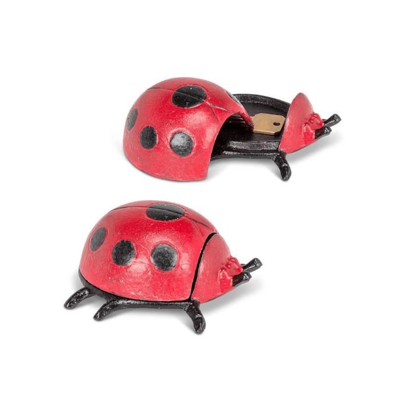 Red ladybug-shaped Key Keeper on a white background