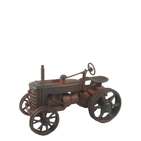 Vintage Metal Tractor Model